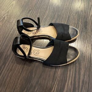 4 for 20❣️ DLG Women's Black Sandals